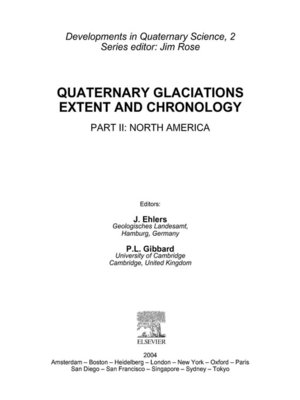 cover image of Quaternary Glaciations--Extent and Chronology